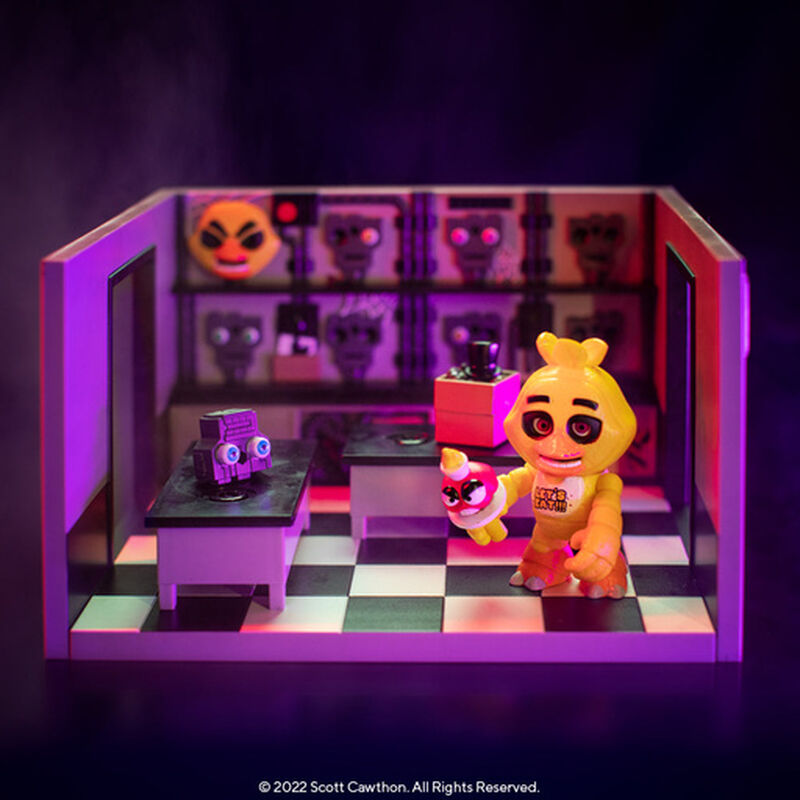 Funko SNAPS Five Nights at Freddy's Storage Room with Chica Playset