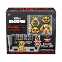 Funko SNAPS Five Nights at Freddy's Storage Room with Chica Playset