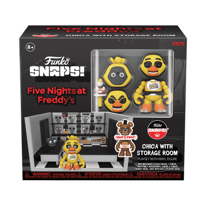 Funko SNAPS Five Nights at Freddy's Storage Room with Chica Playset