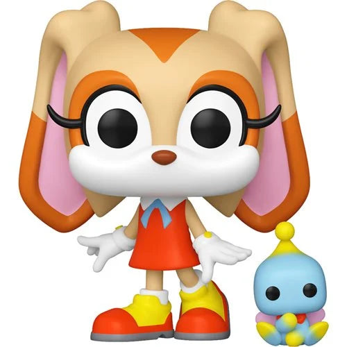 Funko Pop Games  Sonic the Hedgehog Cream with Cheese # 1034 Vinyl Figure