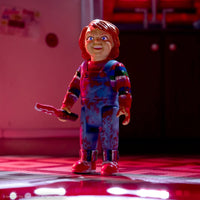 Super7 ReAction Child's Play 2 Evil Chucky (Blood Splatter) Vinyl Figure