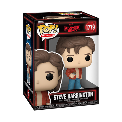 COMING SOON! Funko Pop! Stranger Things Steve Harrington #1779 Vinyl Figure