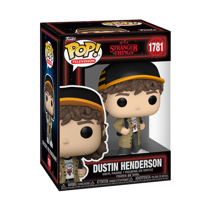 COMING SOON! Funko Pop! Stranger Things Dustin Henderson #1781 Vinyl Figure
