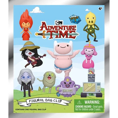 COMING SOON! - Adventure Time Series 2 3D Foam Bag Clip Keychain