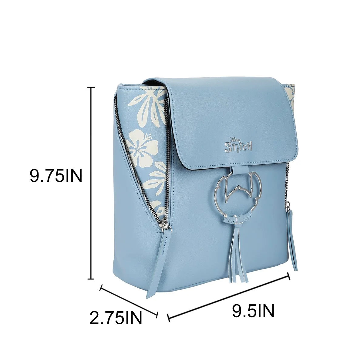 COMING SOON! Disney Lilo & Stitch Floral Print Faux Leather Mini-Backpack