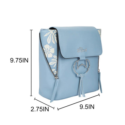 COMING SOON! Disney Lilo & Stitch Floral Print Faux Leather Mini-Backpack