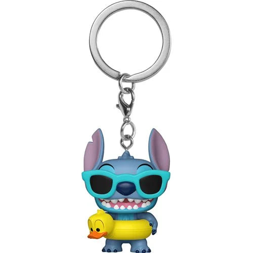 Pocket Pop! Disney Lilo & Stitch Stitch in Tube Funko Keychain