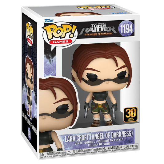 Funko Pop! Tomb Raider Angel of Death Lara Croft #1194 Vinyl Figure