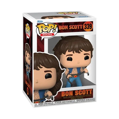 Funko Pop! Rocks AC/DC Bon Scott #339 Vinyl Figure