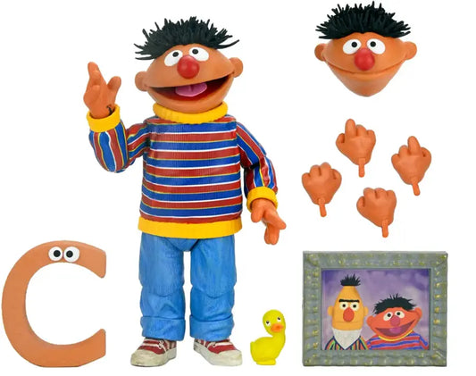 NECA Ultimate Sesame Street ERNIE 7" Action Figure