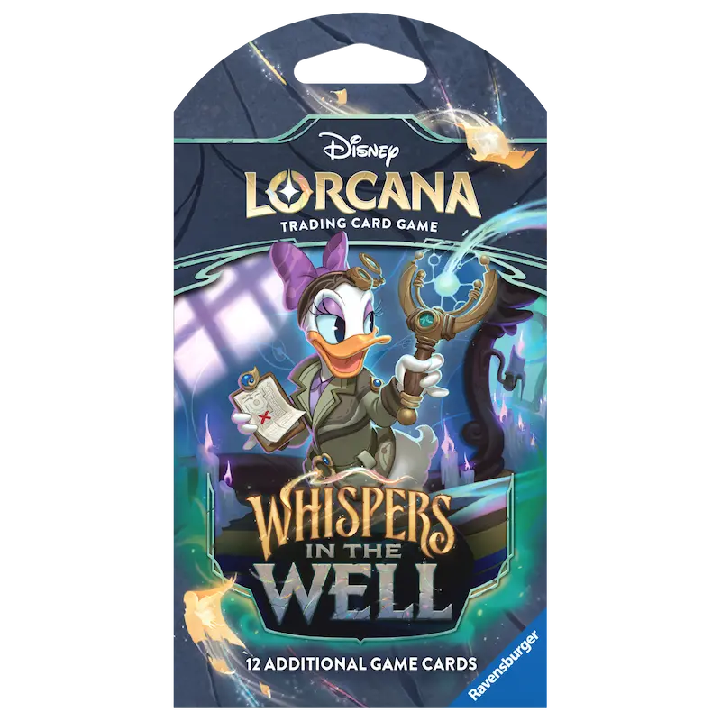 Disney Lorcana TCG Whispers in the Well Sleeved Booster Pack