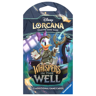 Disney Lorcana TCG Whispers in the Well Sleeved Booster Pack