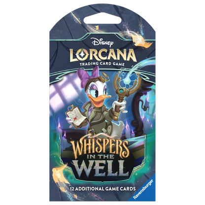 Disney Lorcana TCG Whispers in the Well Sleeved Booster Pack
