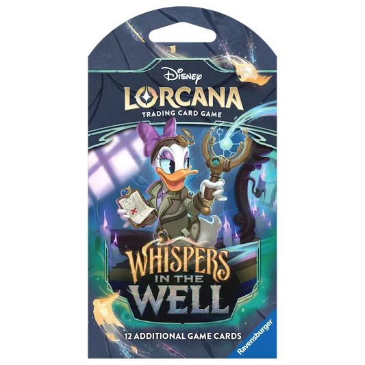 Disney Lorcana TCG Whispers in the Well Sleeved Booster Pack
