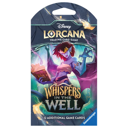 Disney Lorcana TCG Whispers in the Well Sleeved Booster Pack
