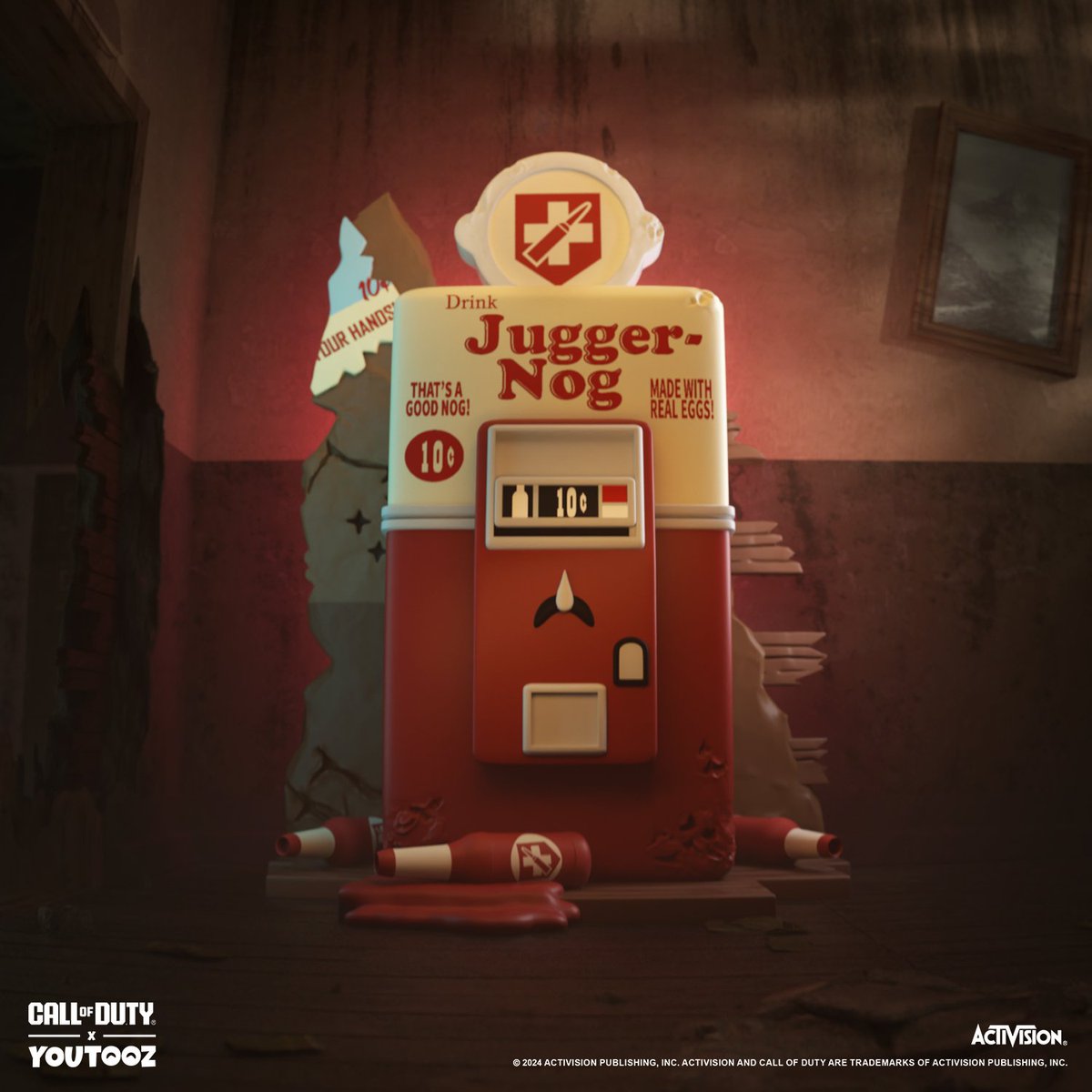 Youtooz Call of Duty Zombies Jugger-Nog Vinyl Figure