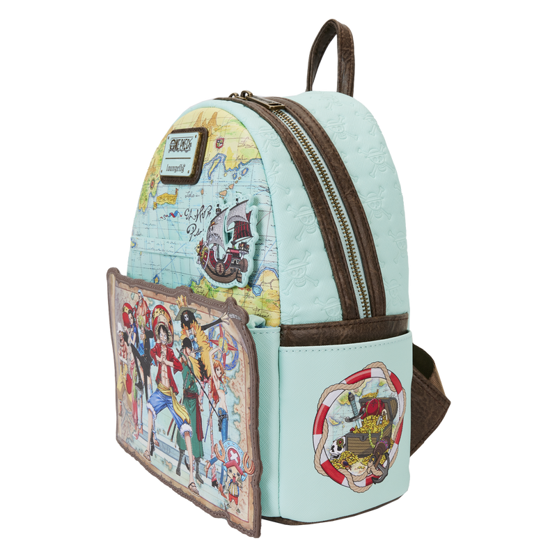 One Piece 25th Anniversary Straw Hat Pirates Loungefly Mini Backpack