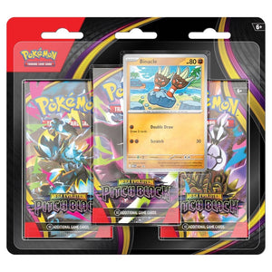 2026 Pokemon Pitch Black 3 Booster Blister Pack