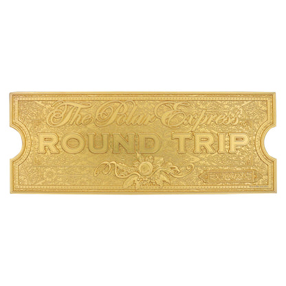 The Polar Express 24k Gold Plated Train Ticket