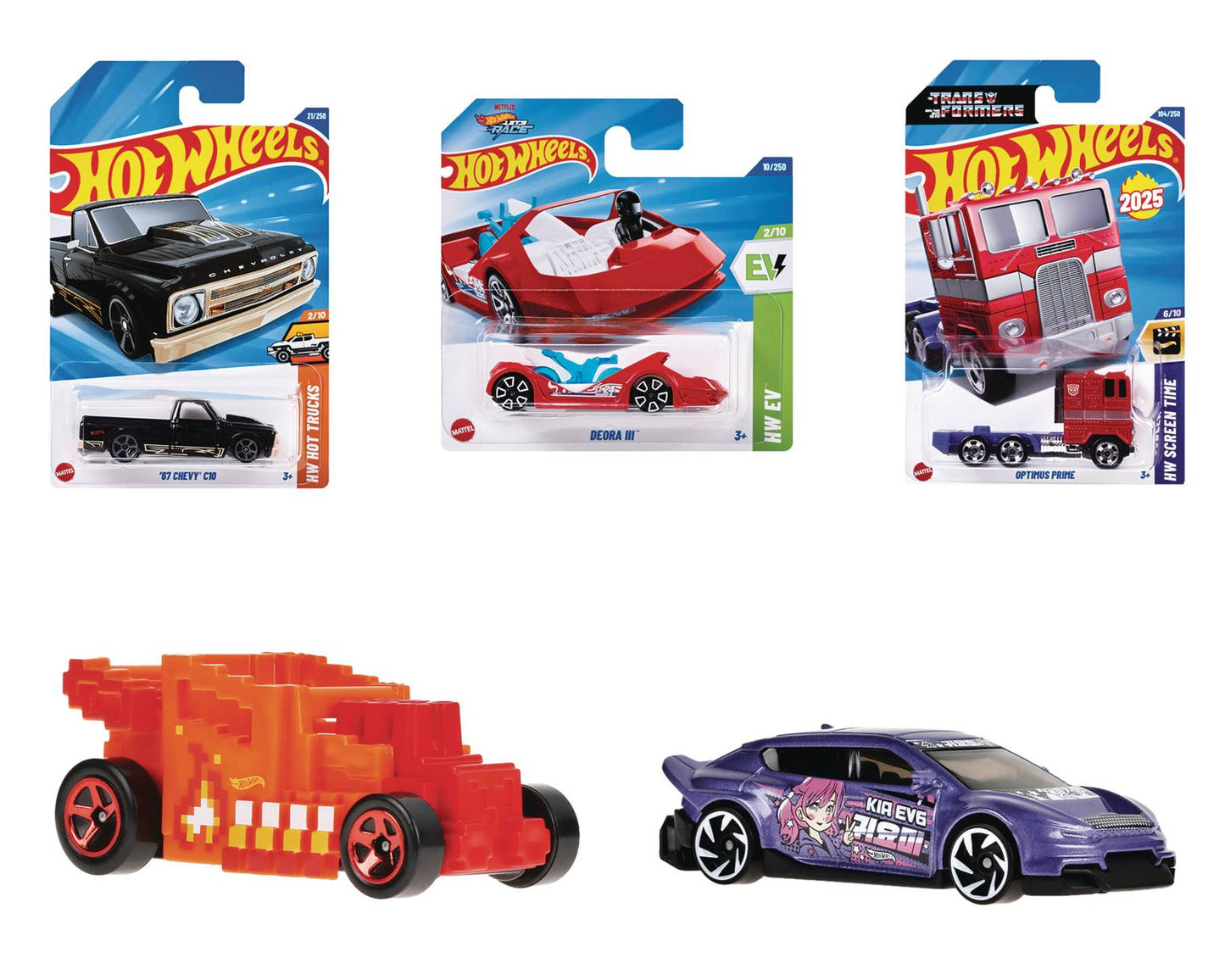 Hot Wheels 2025 Basic Car WAVE 7 ( Select Styles )