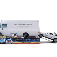 Hollywood Rides Back to the Future 40th Anniversary 1:32 Scale FROST FINISH Die Cast Metal Vehicle