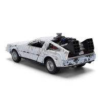 Hollywood Rides Back to the Future 40th Anniversary 1:32 Scale FROST FINISH Die Cast Metal Vehicle