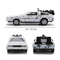 Hollywood Rides Back to the Future 40th Anniversary 1:32 Scale FROST FINISH Die Cast Metal Vehicle