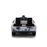 Hollywood Rides Back to the Future 40th Anniversary 1:32 Scale FROST FINISH Die Cast Metal Vehicle