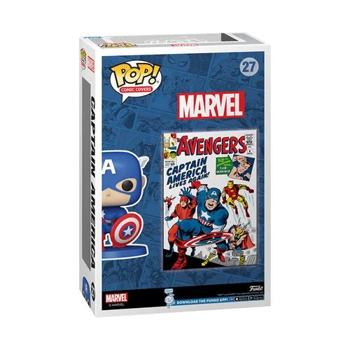 Marvel - 1963 Captain America 27 Comic Cover Funko Pop