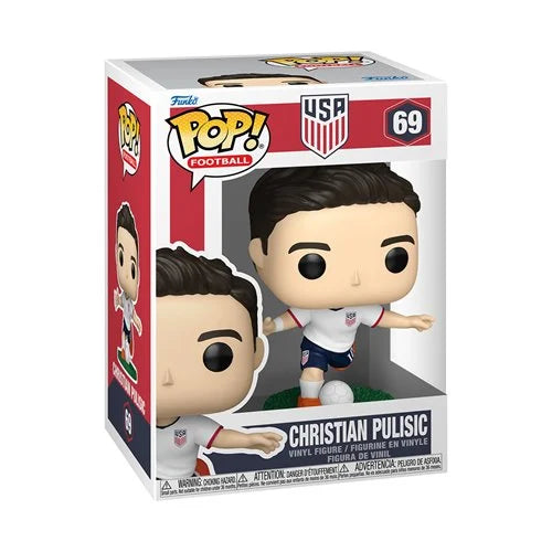 Funko Pop! Football World Cup 2026 USA Christian Pulisic Vinyl Figure