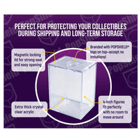 PopShield Armor Hard Protector with Magnetic Lid
