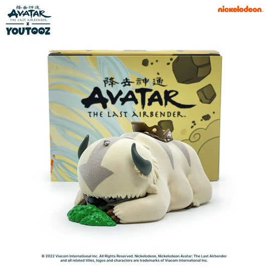 YouTooz Avatar The Last Airbender Collection Appa Hiding Flocked Vinyl Figure