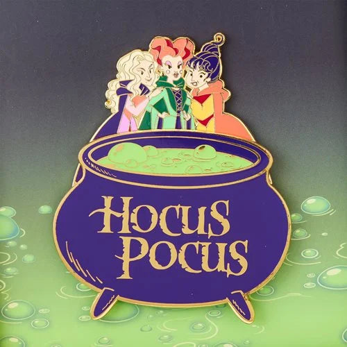 Disney x Loungefly - Hocus Pocus Sanderson Sisters Cauldron 3" GITD Limited Edition Pin