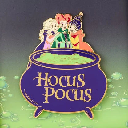 Disney x Loungefly - Hocus Pocus Sanderson Sisters Cauldron 3" GITD Limited Edition Pin