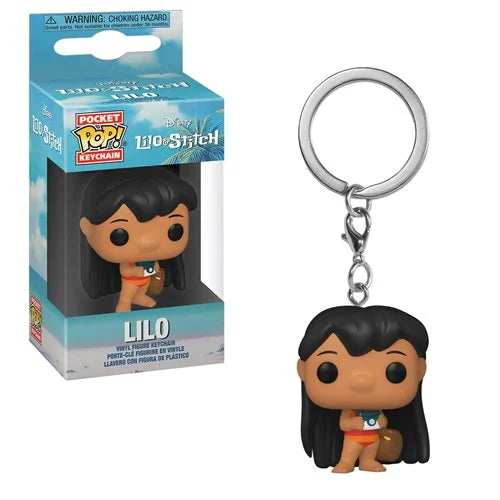 Funko Keychain Disney Lilo & Stitch - Lilo with Camera Pocket Pop