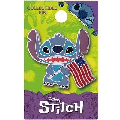 Disney Lilo & Stitch 4th of July Stitch Collectible Enamel Pin