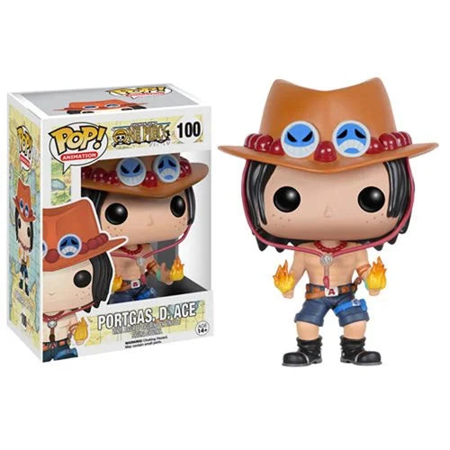 Funko Pop Anime One Piece Portgas D. Ace #100 Vinyl Figure