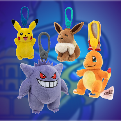 Pokemon 3.5 inch Clip-on Plush