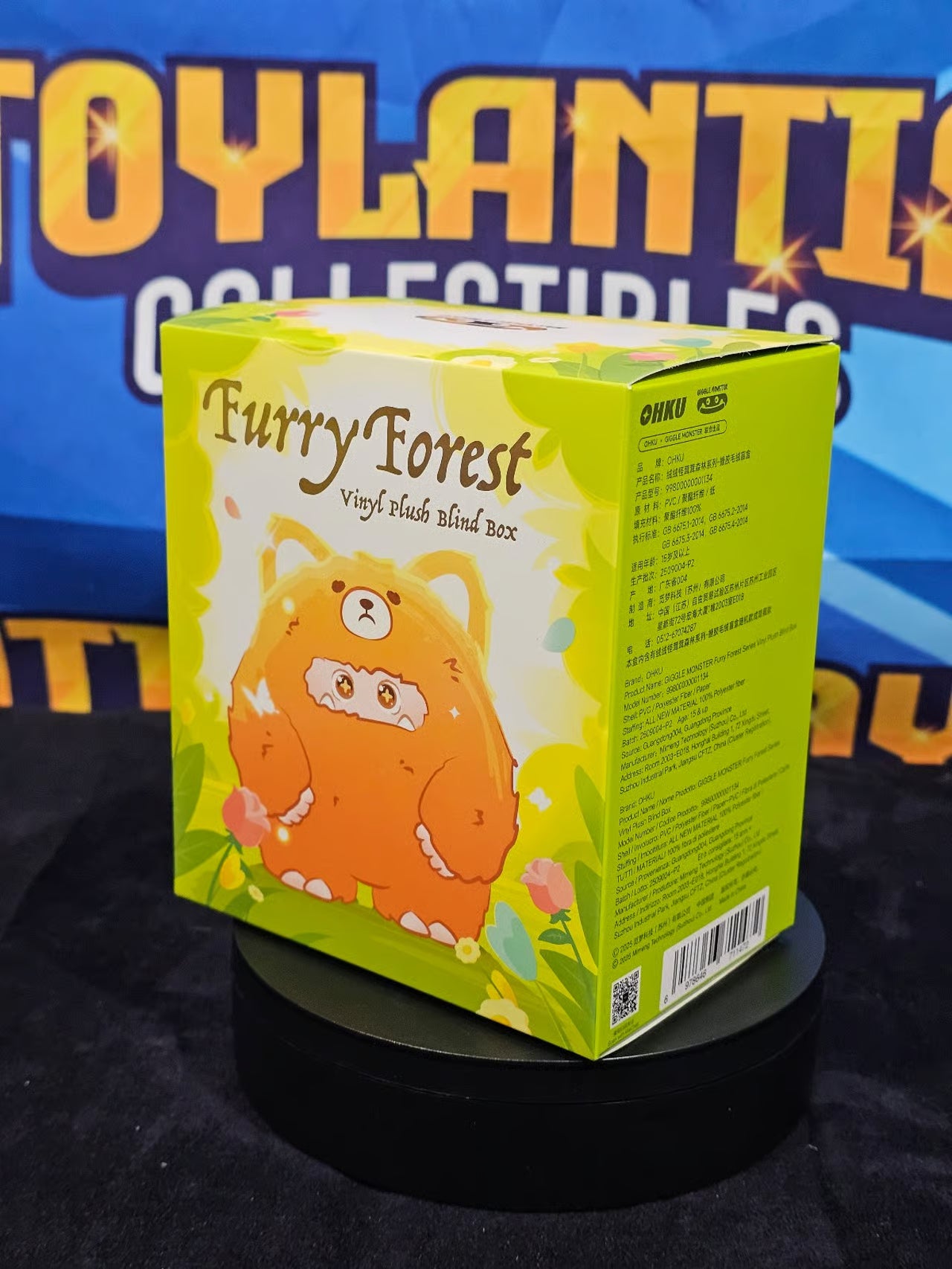 Giggle Monster Furry Forest Series Blind Box Plush