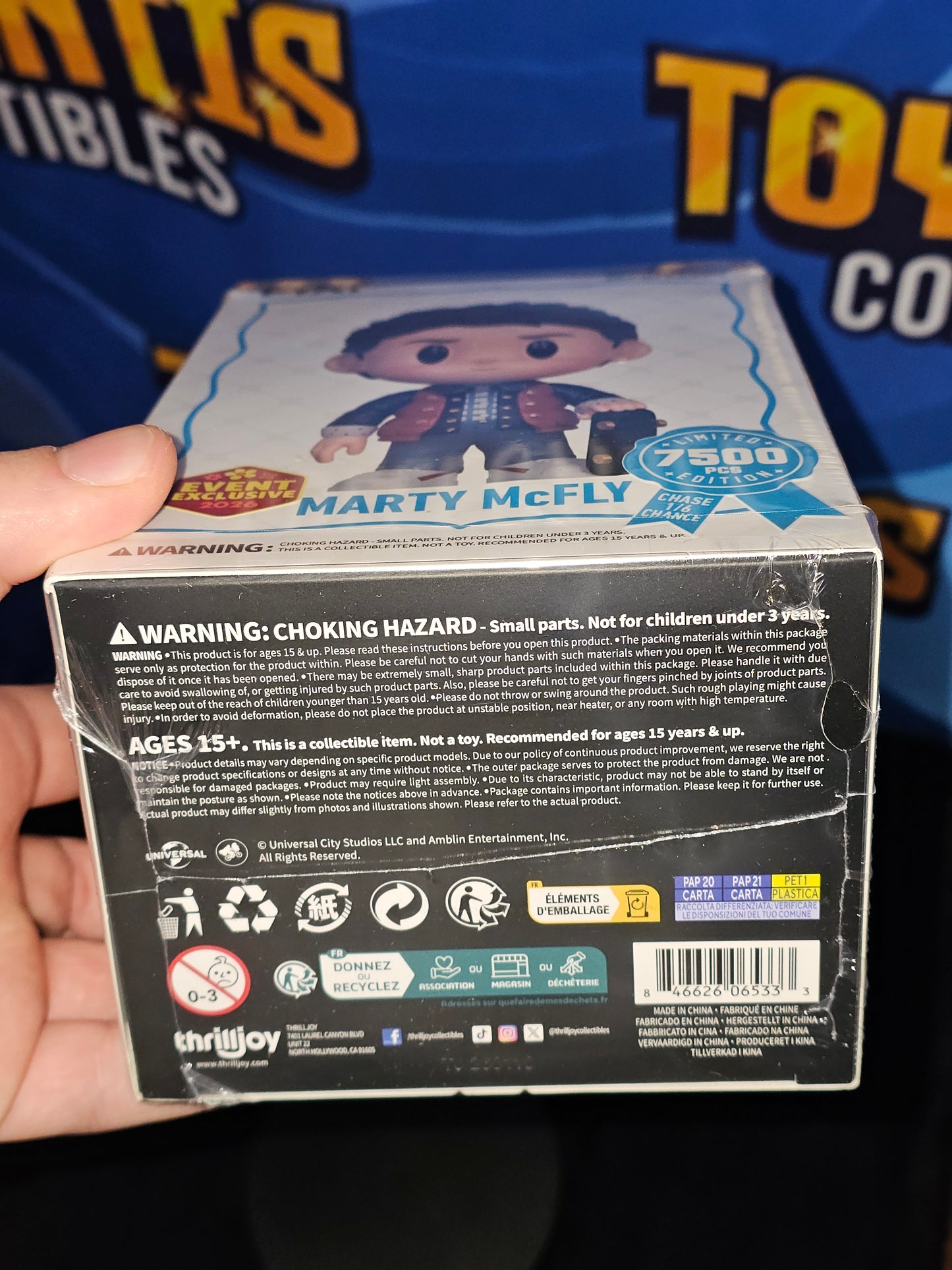 Thrilljoy Pix! Marty McFly Convention Exclusive Vinyl Figure