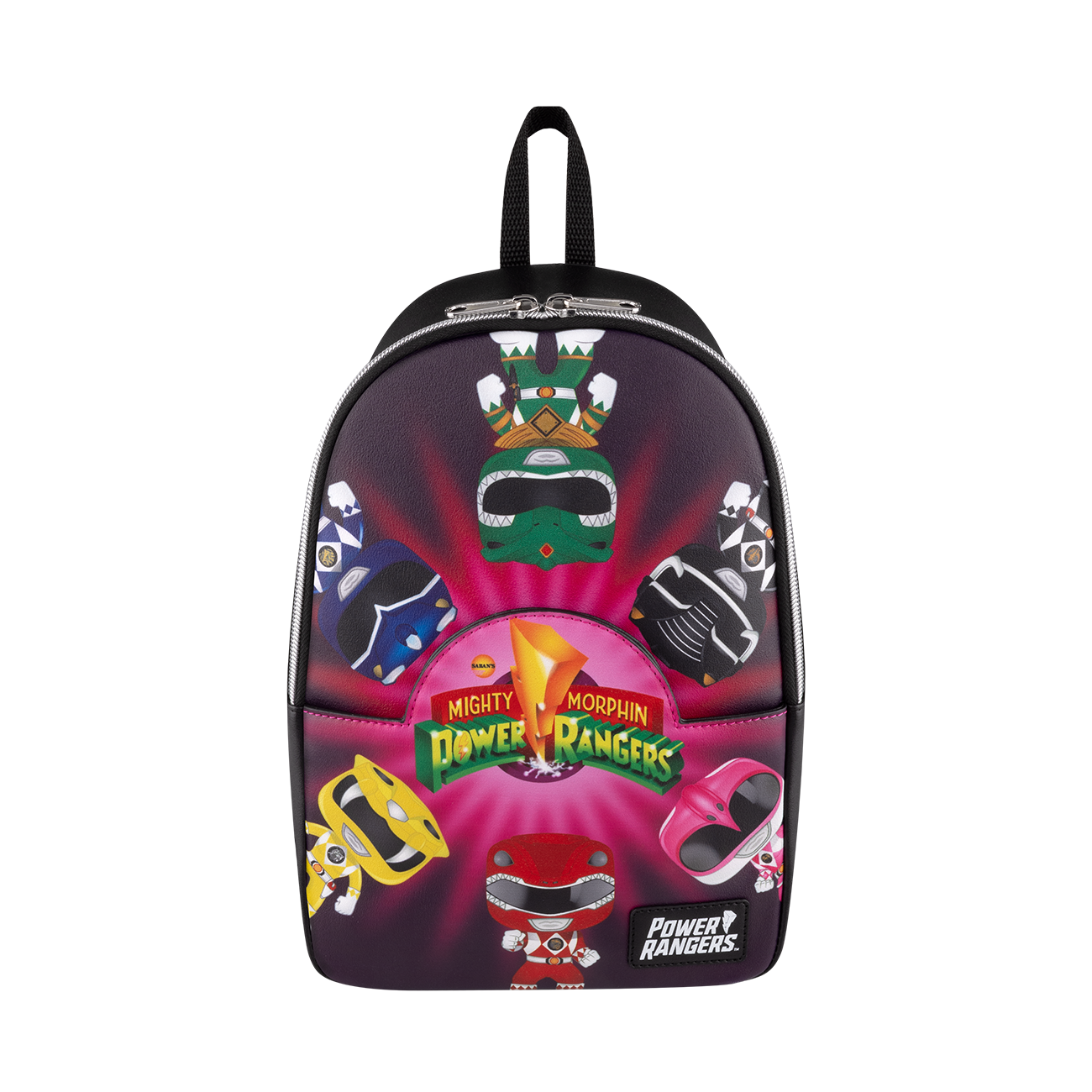 Mighty Morphin Power Rangers Character Print Funko Mini-Backpack