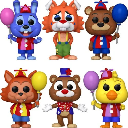 Five Nights at Freddy's Funko Fair 6 Piece Funko Pop Bundle