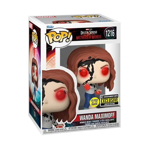 Marvel - Multiverse of Madness - Wanda Maximoff #1216 GITD Funko Pop