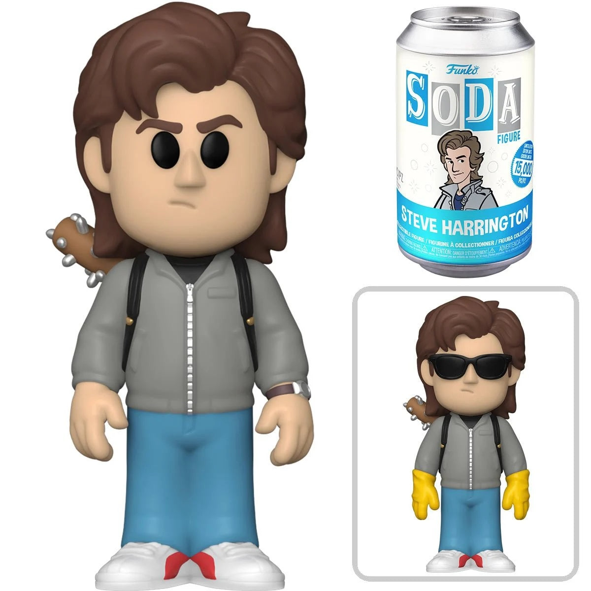 Funko Soda Stranger Things Steve Harrington Vinyl Figure