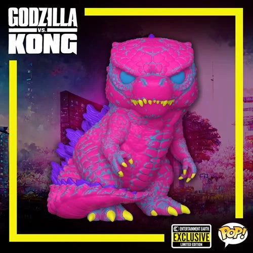 Godzilla 1348 Blacklight EE Exclusive Funko Pop Movies!