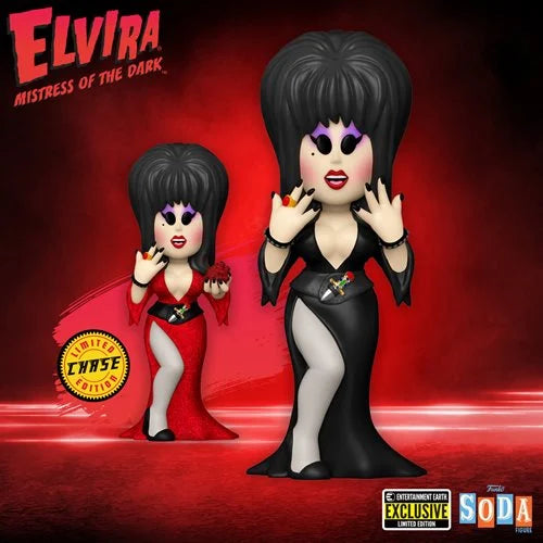 Elvira Vinyl Figure Funko Soda EE Exclusive