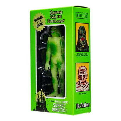 Super7 Monsters - (Super She) Creature From the Black Lagoon - Glow in the Dark Reaction Figure EE Exclusive