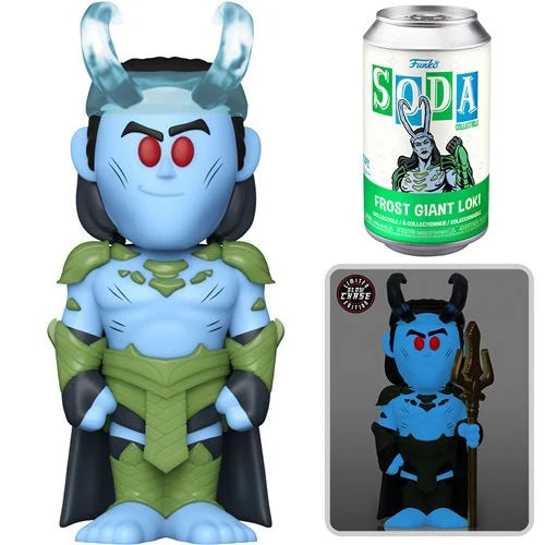 Funko Soda Marvel's What If Frost Giant Loki Vinyl Figure