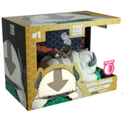 YouTooz Avatar The Last Airbender Collection Appa Hiding Flocked Vinyl Figure