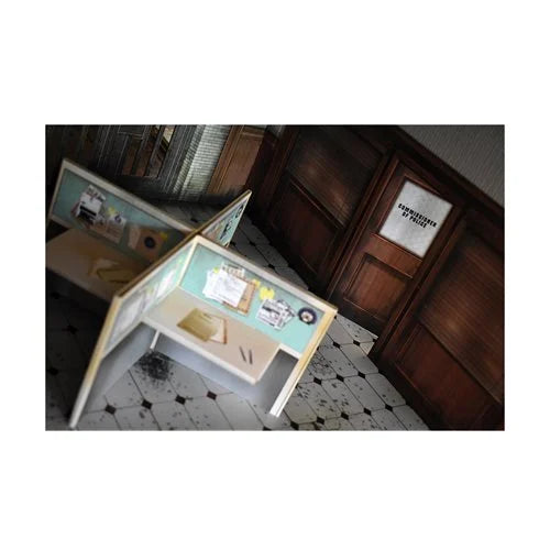 Extreme Sets - Police Station Pop-Up 1:18 Scale Diorama